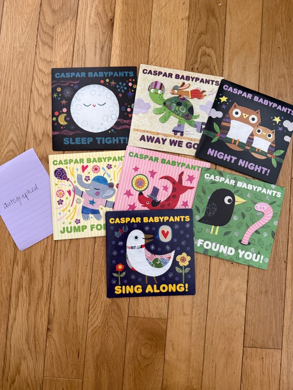 Caspar Babypants CD Set- AUTOGRAPHED